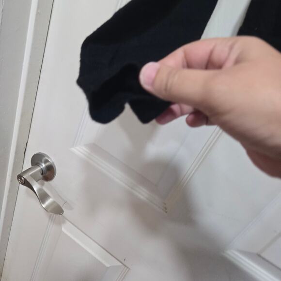 J.Crew Merino Wool Ruffle Cardigan Sweater Women’s Small Black - Picture 5 of 8